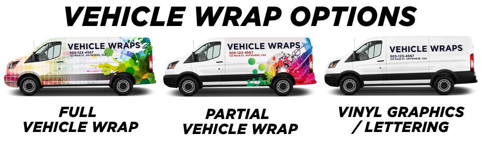 Bedford Vehicle Wraps & Graphics vehicle wrap options